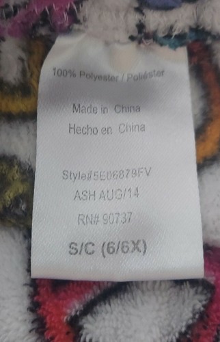 Fleece Fuzzy Soft PJ Pants-Size 6- Inseam 26-Drawstring Elastic Waist - Picture 2 of 2