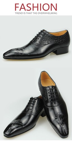 Herrenschuhe Herren Oxfordschuhe Schnürschuhe Herren Anzugschuhe Herren Lederschuhe - Bild 8 von 14