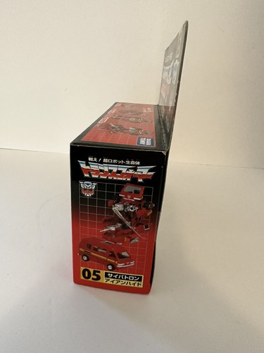 TRANSFORMERS TAKARA ENCORE 2007 #5 GENERATION 1 G1 IRONHIDE MISB UNOPENED - Picture 6 of 8