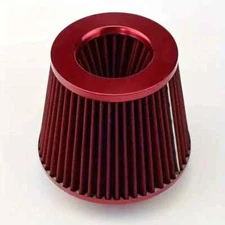 3" 76mm Genuine K&N Universal Cold Air Intake Cone Replacement (Red Only)