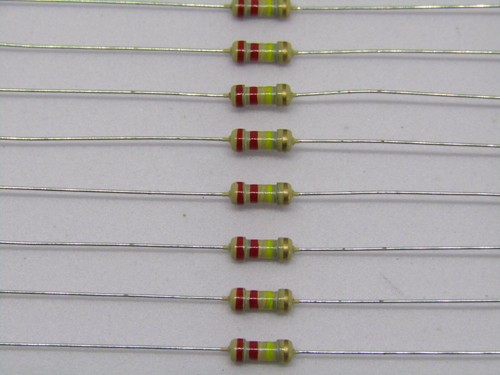 Carbon Film Resistor 4 Band 5% Tolerance 1/4W Power 1k ohm ~ 820k ohm 1.4w Power - Picture 92 of 117