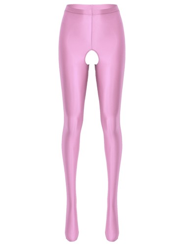 Pantimedias para mujer sin entrepierna cintura alta pantalones entrepierna abierta yoga deportes medias - Imagen 68 de 109
