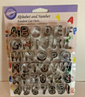 Wilton Alphabet & Number Fondant Cut-Outs Cake Decorating