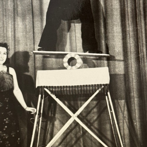 Vintage Circus Acrobat Balancing Act Photo Photograph Print - Picture 4 of 6