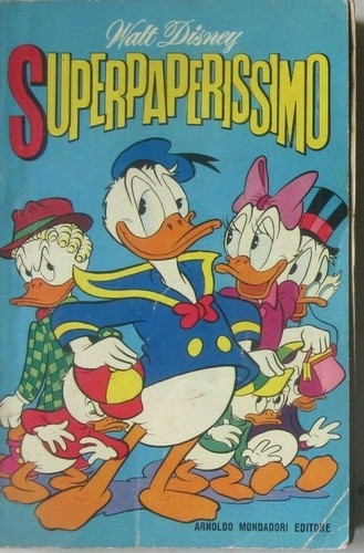 SUPERPAPERISSIMO - Supp.al N.367 di TOPOLINO del 9/12/1962- I° ED. MONDADORI - Picture 1 of 2
