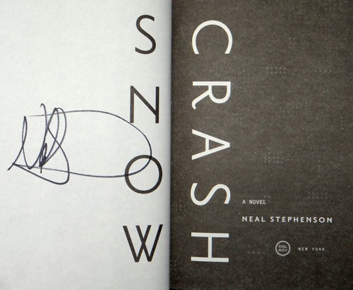 Neal Stephenson SIGNIERT Snow Crash Deluxe 30th Anniversary Hardcover Edition 1st - Bild 2 von 14
