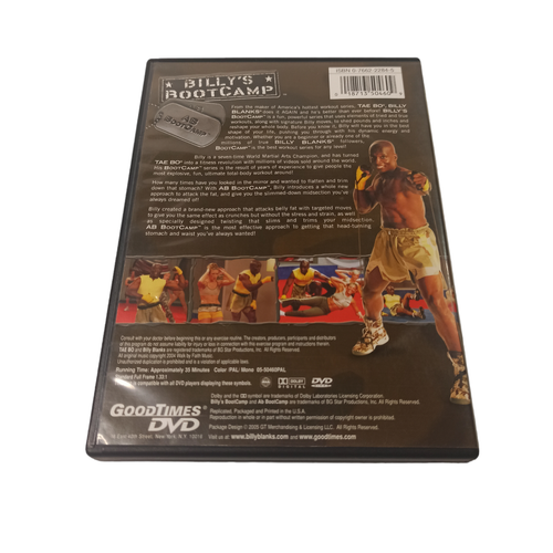 Billy's Bootcamp (3) DVD Bundle Lot Health Fitness Exercise Lifestyle Tae Bo - Picture 14 of 19