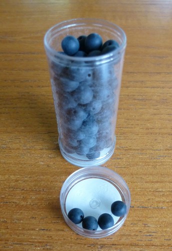 Tube of Gutermann Round Matt Frosted Glass Beads ~ Choice of Colours ~ 6mm & 8mm - Picture 4 of 62