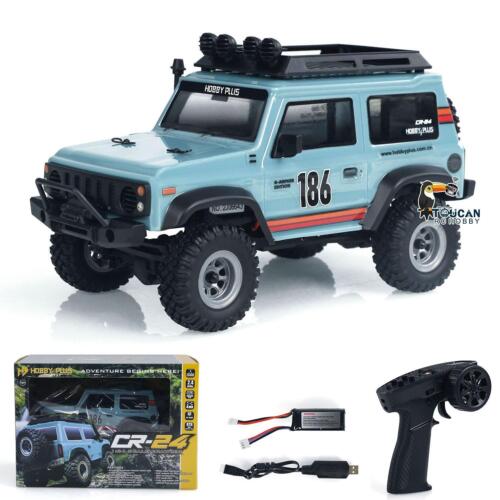 Hobby Plus 1:24 Mini 4x4 RC Crawler Car RTR 4WD Radio Control Off-road Vehicles - Picture 3 of 12
