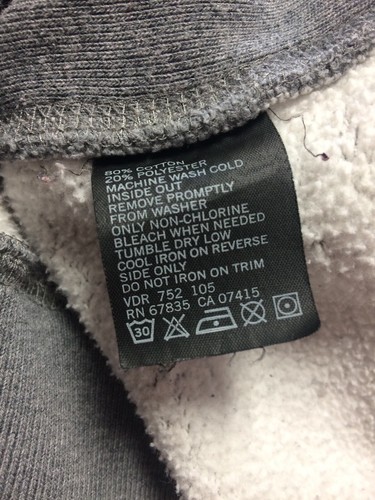 Nautica Men’s Sweat Shirt Regular Size XL Gray Long Sleeve EUC - Picture 6 of 12