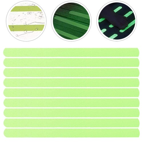 24 Pcs Luminous Anti-slip Strips Walkway Grip Stairs Tape Child Glow The Dark