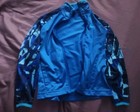 NIKE Little Boys Royal Blue Camo-Sleeve Zip-Up Hoodie Size Small 