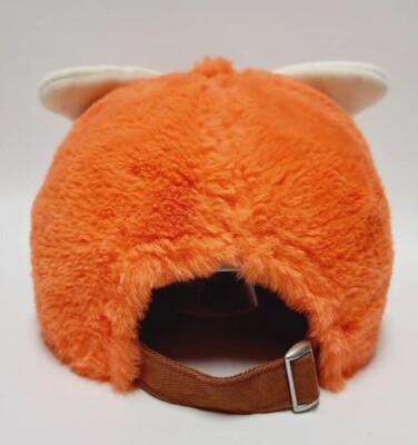 DISNEY TURNING RED BASEBALL CAP RED PANDA PLUSH HAT FOR ADULTS NEW WITH … Disney Turning Red Panda Hat Adult Adjustable Plush Baseball  main image 3