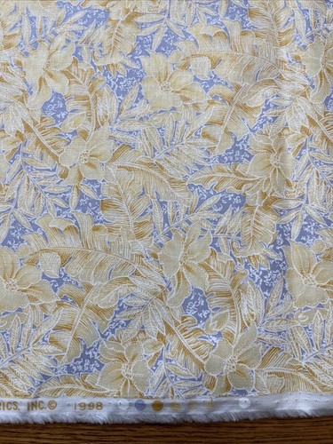 Hi Fashion Fabrics 1998 Tropical Leaves 42" long x 45" wide - Picture 4 of 5