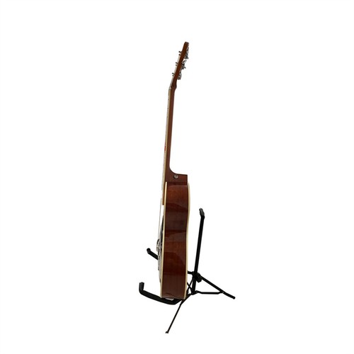 Chitarra 6 Corde Principianti Metal Slider Resonators Eco Guitar per Blues Country - Foto 6 di 7