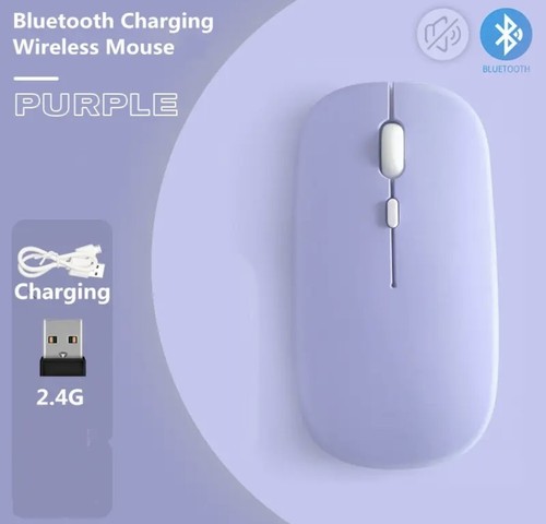 Mouse Wireless Computer Mouse Bluetooth Mouse ricaricabile Wirelesss Silent Maus - Afbeelding 7 van 19