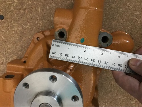 6206-61-1505 WATER PUMP fits KOMATSU D31P-18A D31E-18 D37P-5A ,S 6D95L 6 HOSES - Picture 7 of 12