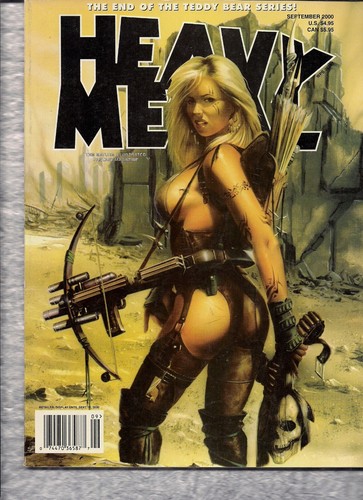 HEAVY METAL THE ILLUSTRATED FANTASY MAGAZINE~SEP~2000~HARD~TO~FIND!~HOT METAL!~~ - Picture 4 of 12