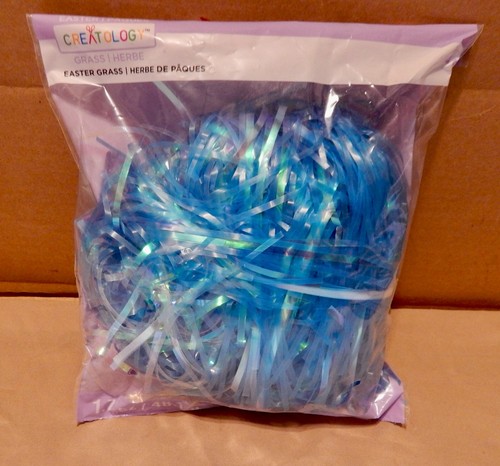 Bolsas de plástico de hierba de Pascua de 1,7 oz que eliges creatología de color para cestas 250B - Imagen 3 de 4