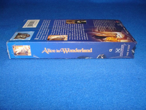 VHS Tape Alice In Wonderland Sealed Copyright 1999 Babelsberg International Film - Imagen 5 de 16