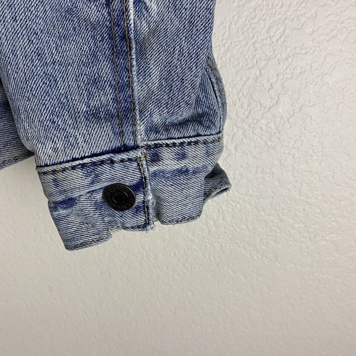 Chaqueta Levis Strauss Denim Sherpa Forrada Talla Pequeña - Imagen 2 de 8
