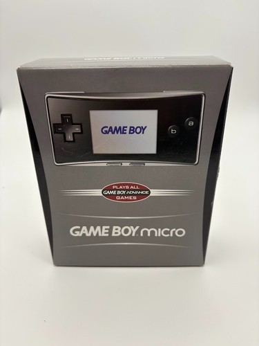 Nintendo Gameboy Micro en caja original, con manuales, sin cargador - Imagen 1 de 24