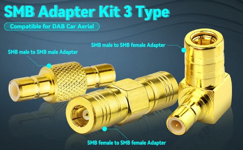 RF Adapter SMB Adapter for DAB Sirius XM Factory Radio Antenna Conversion Kit - Bild 3 von 13