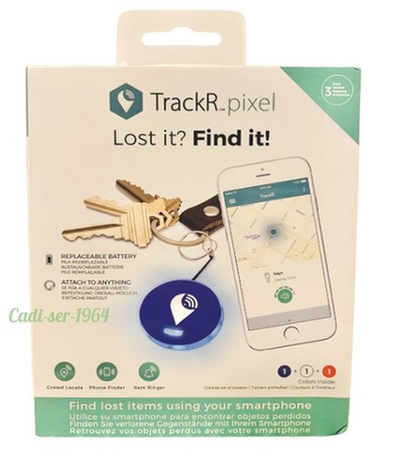 TrackR Pixel Tag Lost Items Bluetooth Tracker Smartphone NEW Set of 3 - Picture 10 of 24