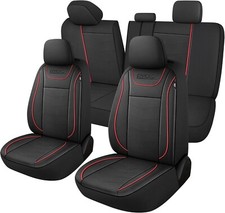 Cubreasientos Para Autos Universal Cuero Cubre Fundas Asientos De Carros