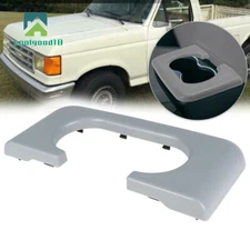 Center Console Cup Holder Replaces Pad Light Flint Grey For Ford F250 350 99-10