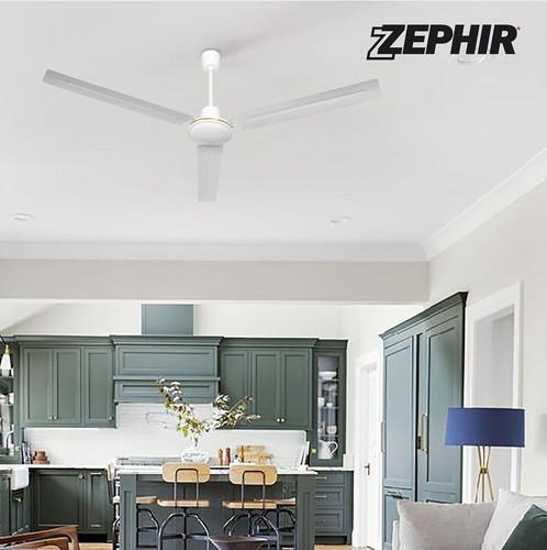 ZEPHIR ZFS8092 VENTILATORE DA SOFFITTO 3 PALE Ø 90 CON COMANDI A MURO - Foto 2 di 4
