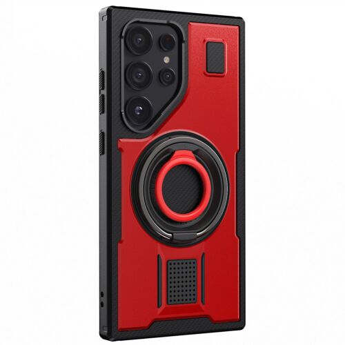 Funda/protector de pantalla con soporte de doble anillo para teléfono Samsung S25 Ultra S25+ - Imagen 4 de 39