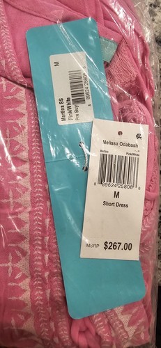 Melissa Odabash Martina Bordado Natación Cubre Talla Mediana Precio de venta sugerido por el fabricante $267 - Imagen 5 de 5