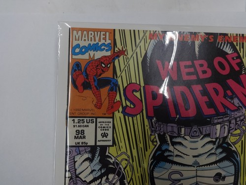 Web of Spider-Man 97 98 99 Marvel 1993 My Enemy's Enemy Alex Saviuk NM/M # 97-99 - Picture 9 of 16