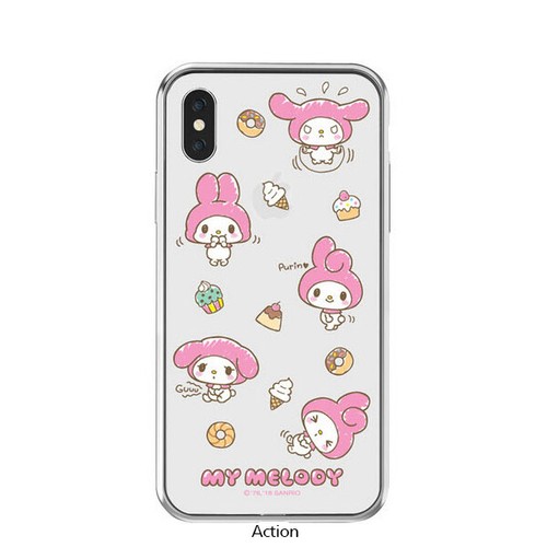 My Melody Variety Clear Jelly Case for iPhone 15 14 13 12 11 Pro Max mini Plus - Picture 2 of 29