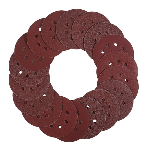 Bates- Sanding Discs 5 Inch 8 Hole 30 Pack Assorted Grits 40 80 120 220 320 60 - Picture 8 of 8