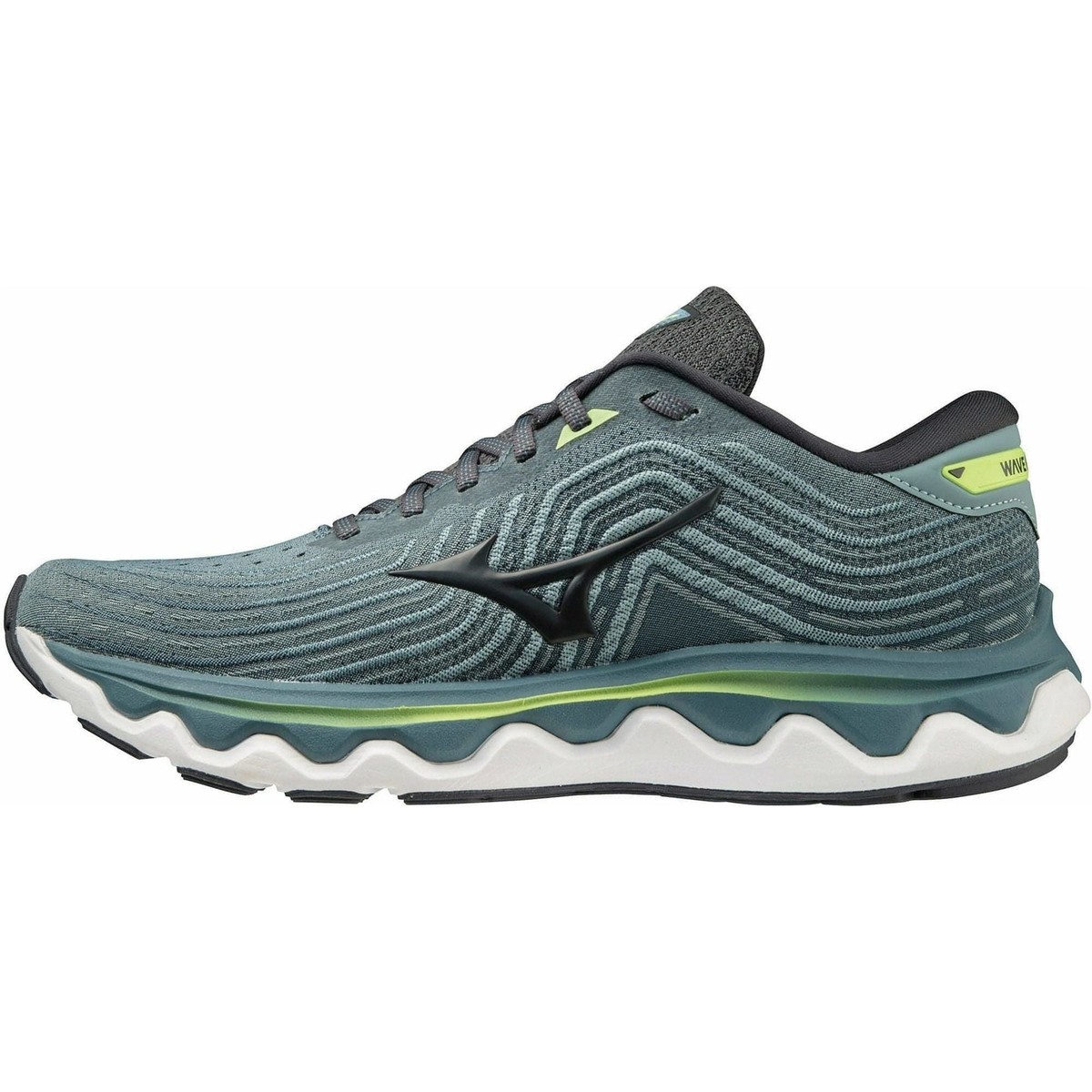 Mizuno Wave Horizon 6 Mens Running Shoes Blue Support Cushioned Sports Trainers eBay