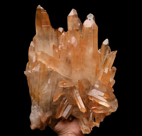 Muestra mineral curativa punto racimo cristal cuarzo piel clara natural 11,78 lb - Imagen 1 de 10