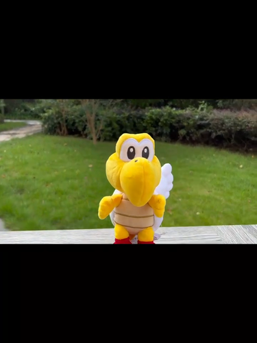 20 cm peluche Super Mario carino paracadutista Koopa troopa tartaruga giocattolo imbottito bambola morbida - Video 1 di 1