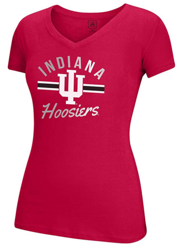 Camiseta para mujer J America School Spirit Georgia, Texas Tech Wyoming Indiana Carolina del Norte Estado - Imagen 5 de 11
