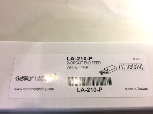 Contech Lighting  LA-210-P  (2 - Circuit End Feed) (1 pc) White 120v  - Picture 10 of 21