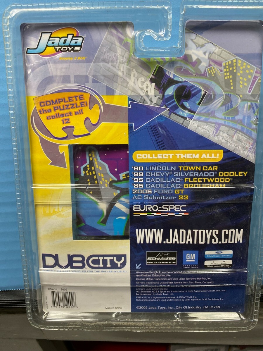DUB CITY 1985 Cadillac Brougham ダイキャスト Jada Toys Dub City 1985 Cadillac Brougham Blue Loose