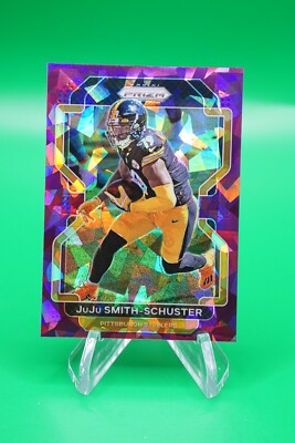 2021 Prizm Base Prizm Purple Ice SP /225 #249 JuJu Smith-Schuster JB6