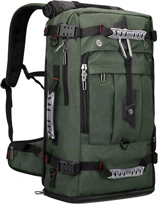 WITZMAN Travel Backpack for Men Convertible Duffle Luggage Bag fit