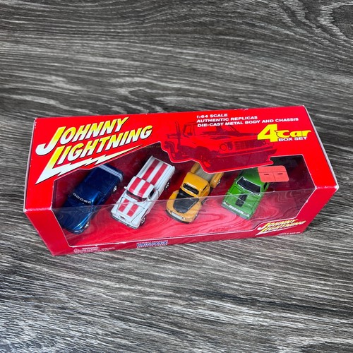Johnny Lightning 4 Car Set 99 Dodge Ram 55 Chevy Cameo 48 Ford F1 77 Dodge D-150 - Picture 7 of 9