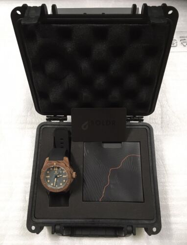 NEW BOLDR Odyssey BRONZE SLATE GREY Automatic Diver watch - DEALER & WARRANTY - Picture 2 of 2