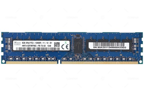 100-564-325-00 EMC 8GB PC3-12800R MEMORY FOR DD2500 - HMT41GR7MFR8C - Afbeelding 2 van 7