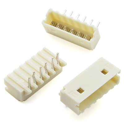 [50pcs] CONNECT-1X6-PIN Connector 6 Pin Horiz in Case SIL6