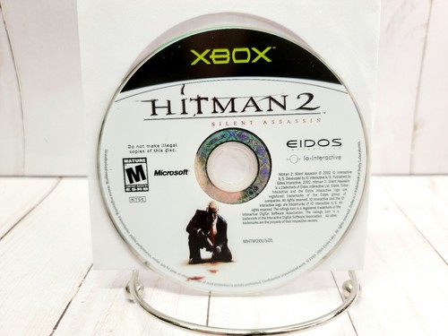 Hitman 2: Silent Assassin (Microsoft Xbox, 2003) Game Disc Only Tested Eidos - Picture 2 of 4