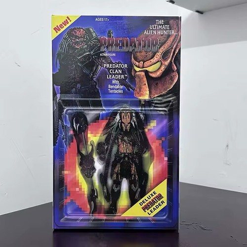 👾 Anime Manga Figuren Serie NECA Predator Chef De Clan Geek 24 cm Sammlung - Bild 9 von 16